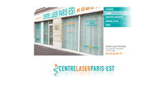 Desktop Screenshot of centrelaserparisest.com